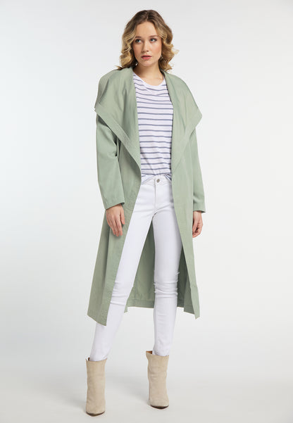 DreiMaster Vintage Kobiety Płaszcz z cupro