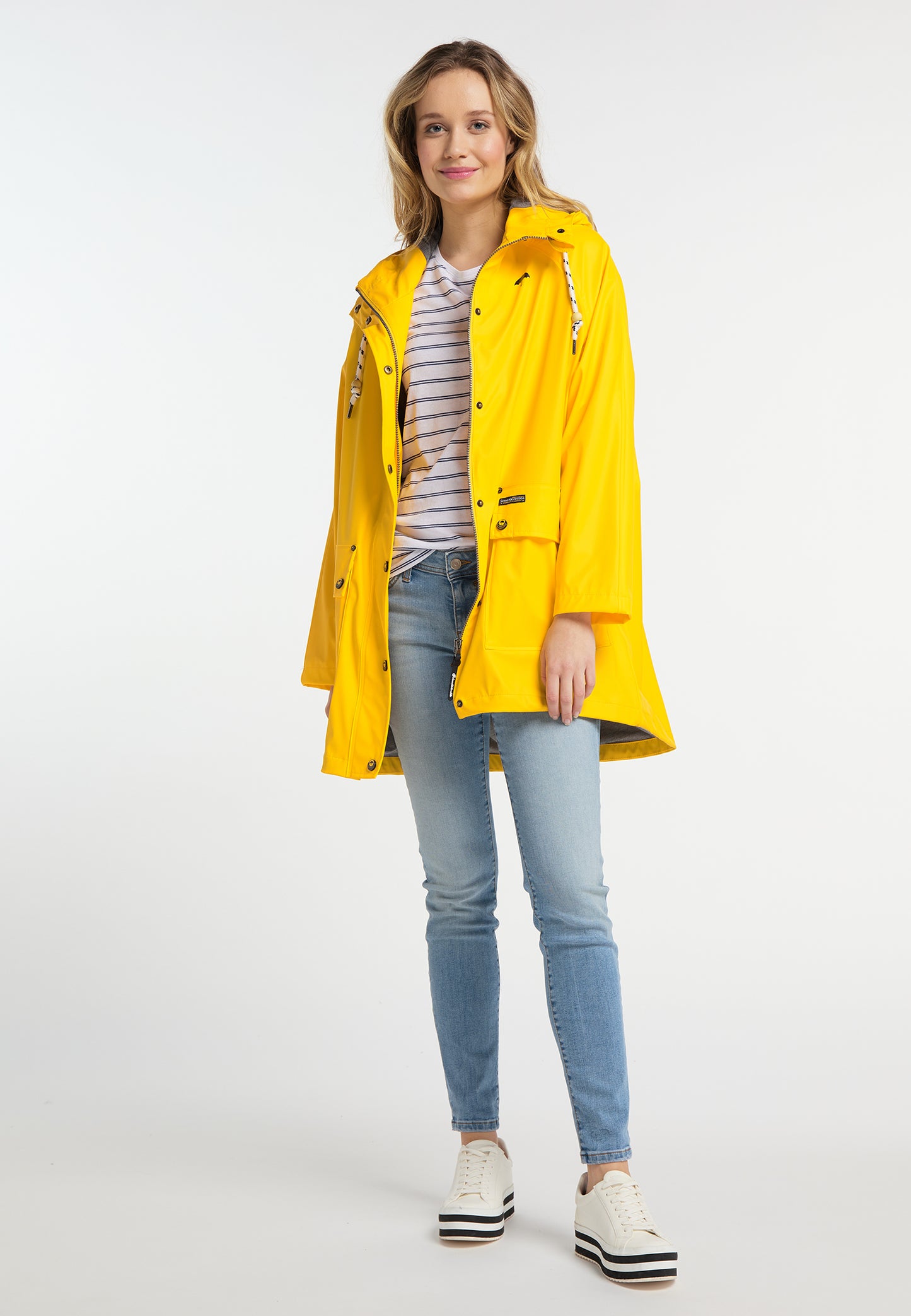 Schmuddelwedda Women's Oversized Regenmantel