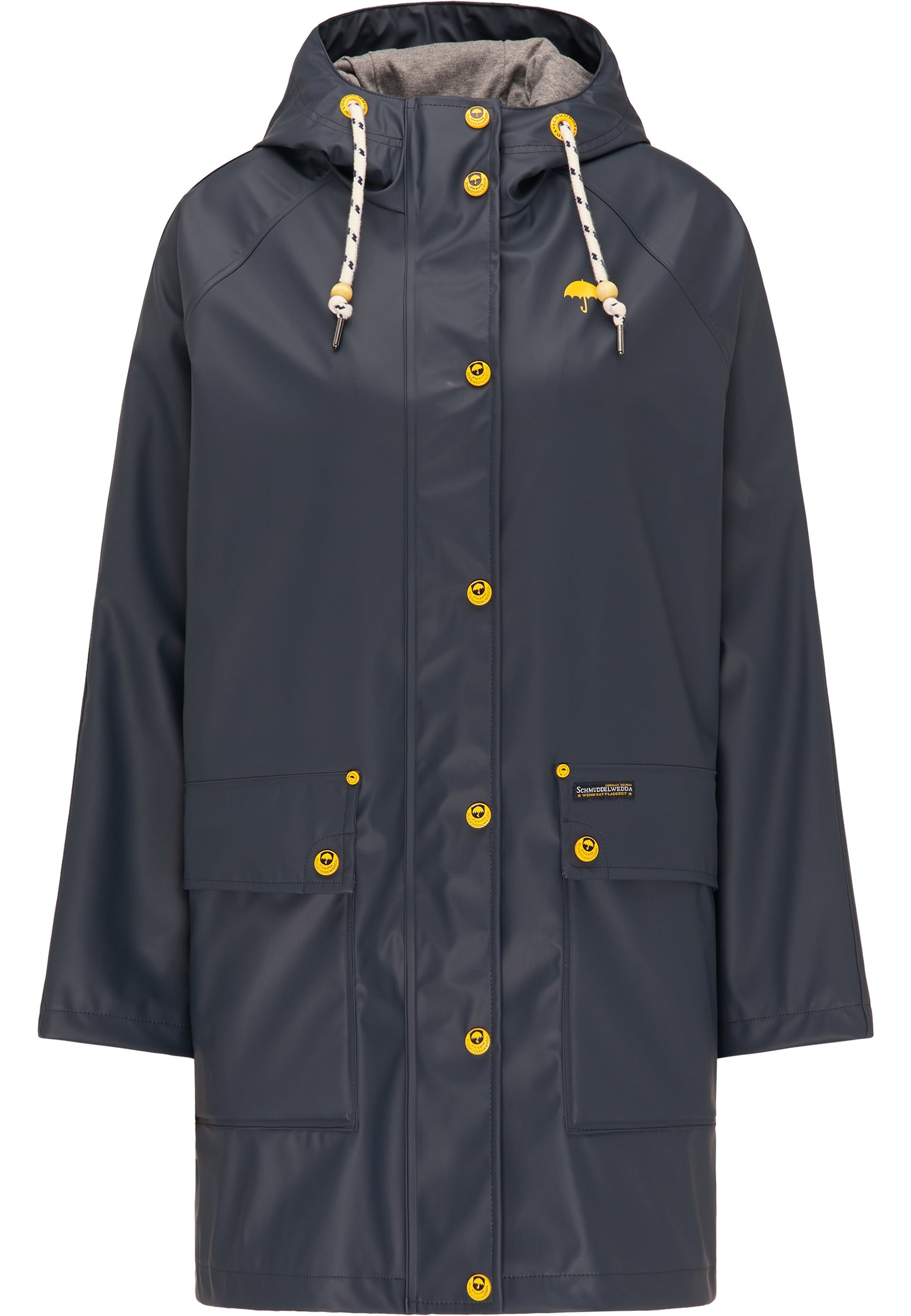 Schmuddelwedda Women's Oversized Regenmantel