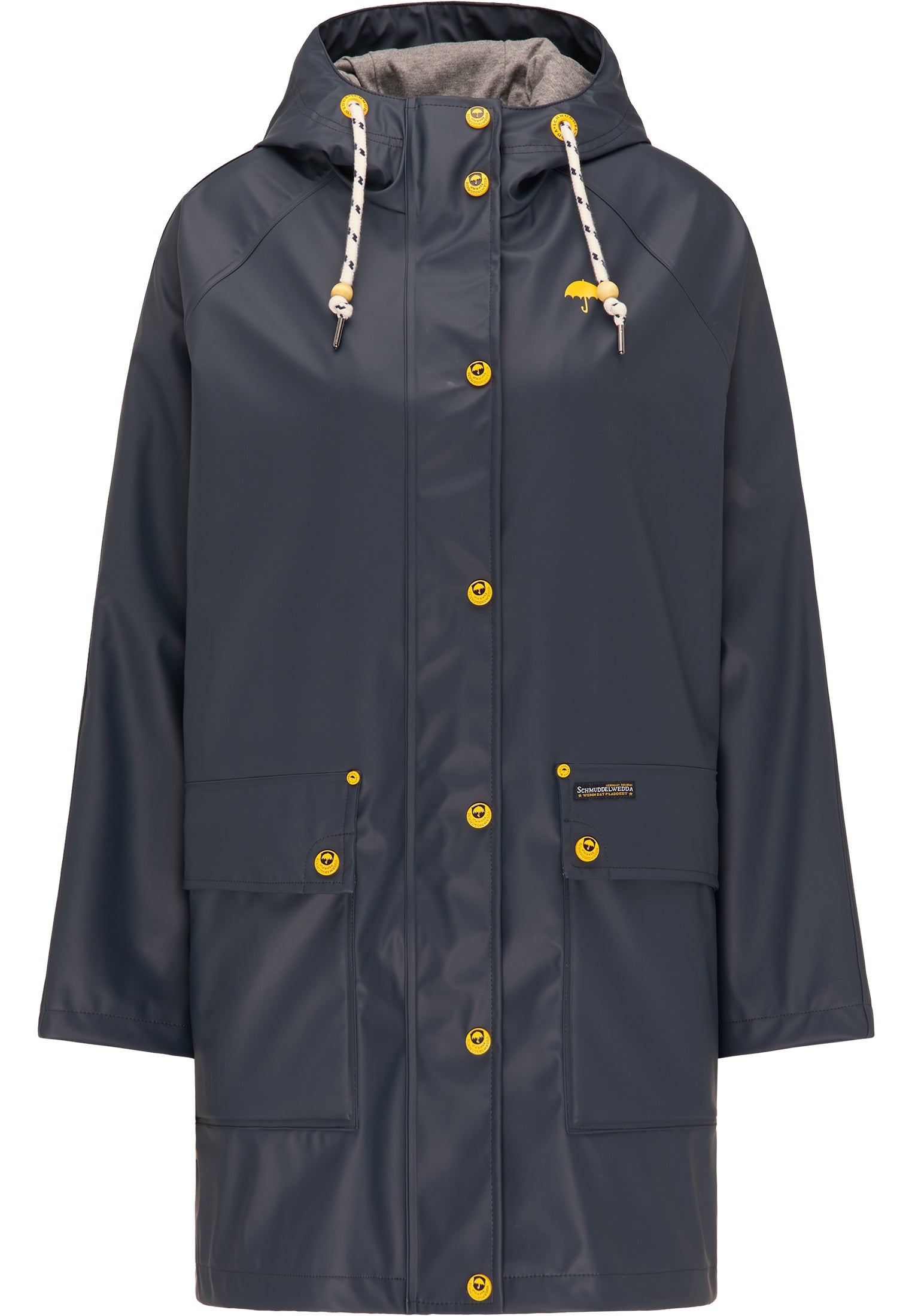 Schmuddelwedda Women's Oversized Regenmantel