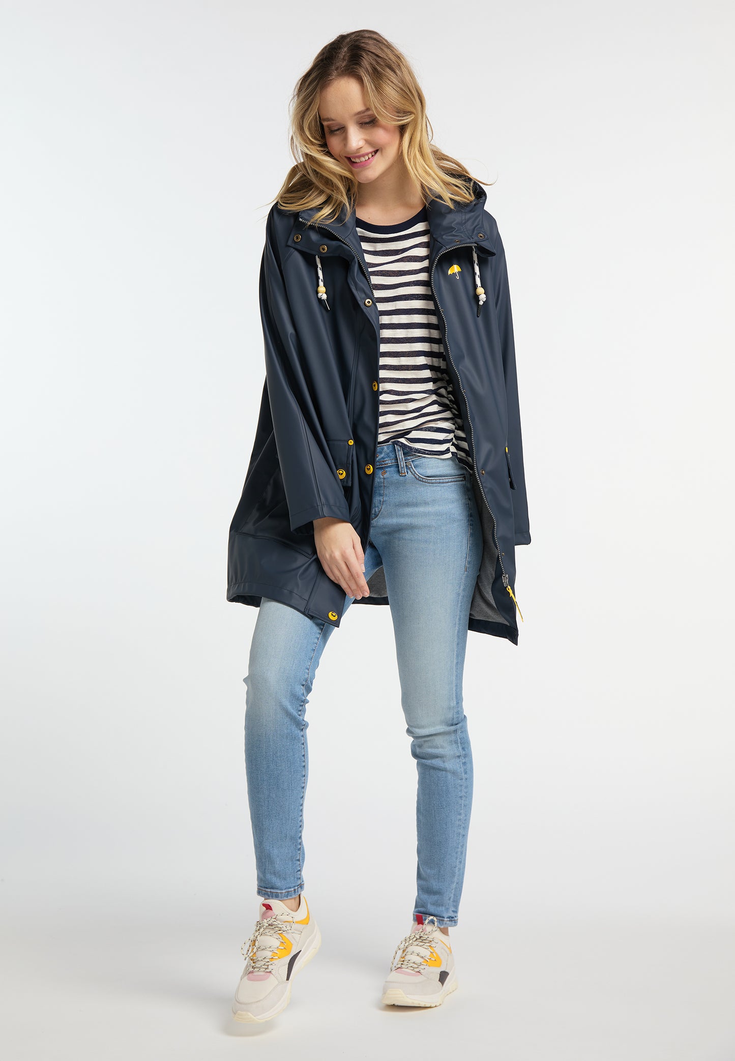 Schmuddelwedda Women's Oversized Regenmantel