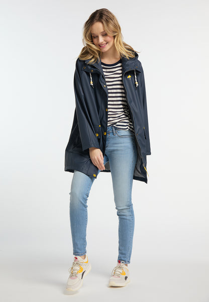 Schmuddelwedda Women's Oversized Regenmantel