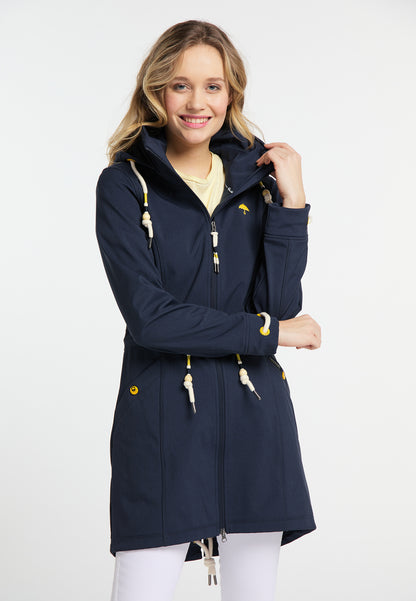Schmuddelwedda Damen Softshellmantel