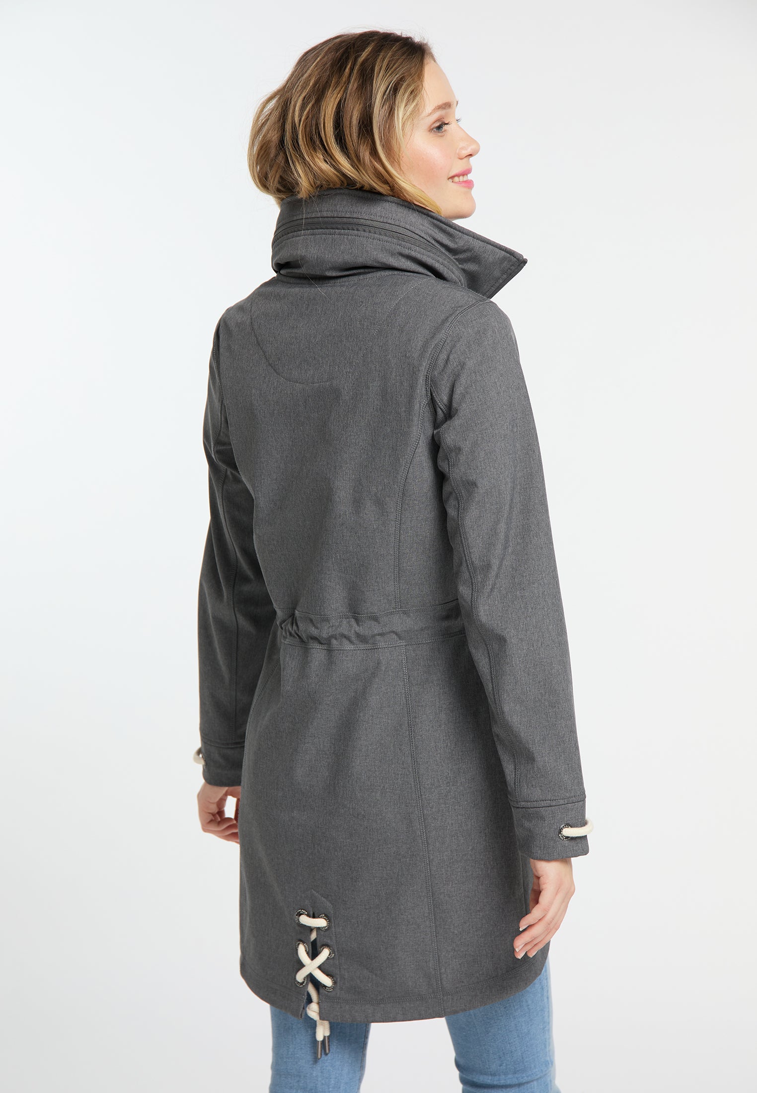Schmuddelwedda Damen Softshellmantel