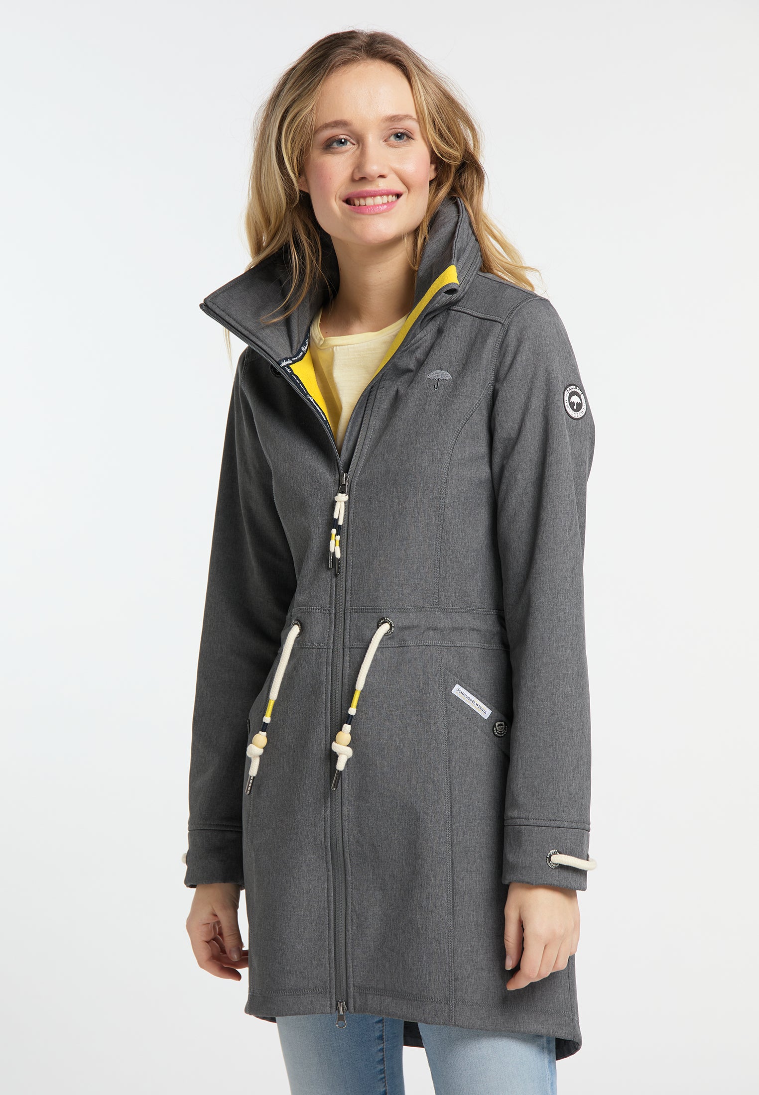 Schmuddelwedda Damen Softshellmantel