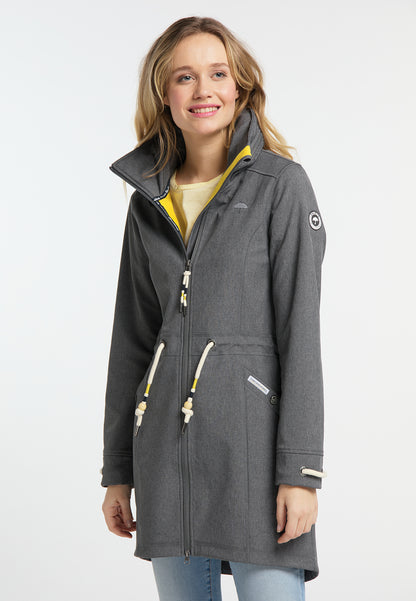 Schmuddelwedda Damen Softshellmantel