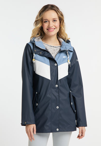 Schmuddelwedda Women's Colorblock Regenjacke
