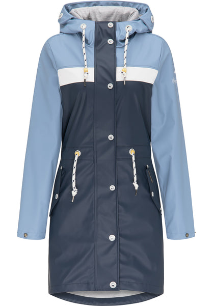 Schmuddelwedda Women's Colorblock Regenmantel