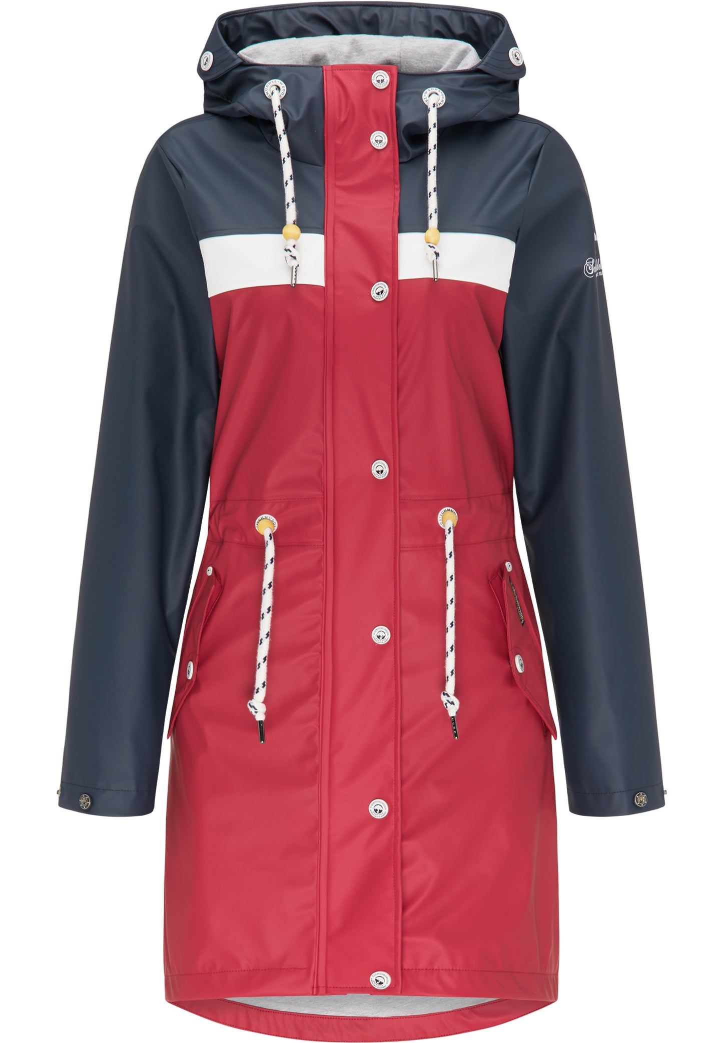 Schmuddelwedda Women's Colorblock Regenmantel