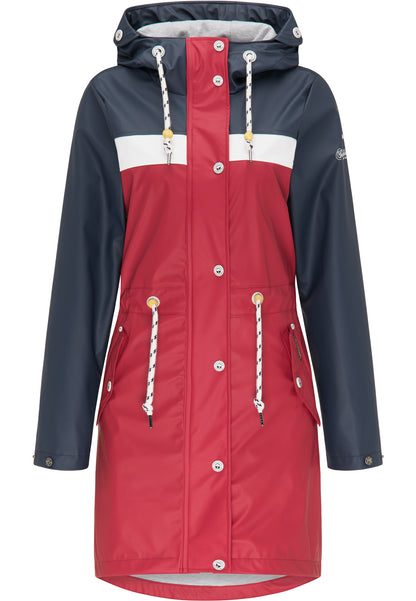 Schmuddelwedda Women's Colorblock Regenmantel