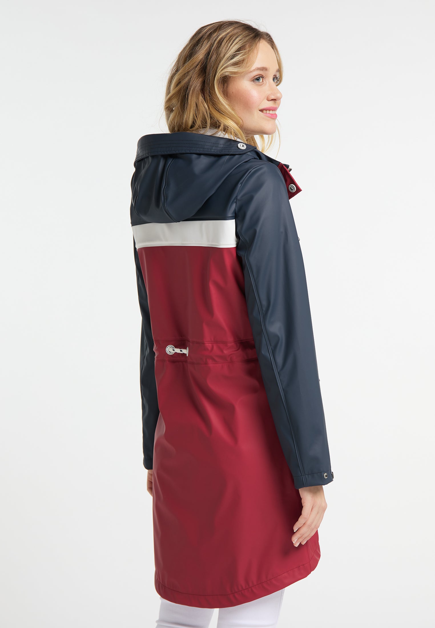 Schmuddelwedda Women's Colorblock Regenmantel