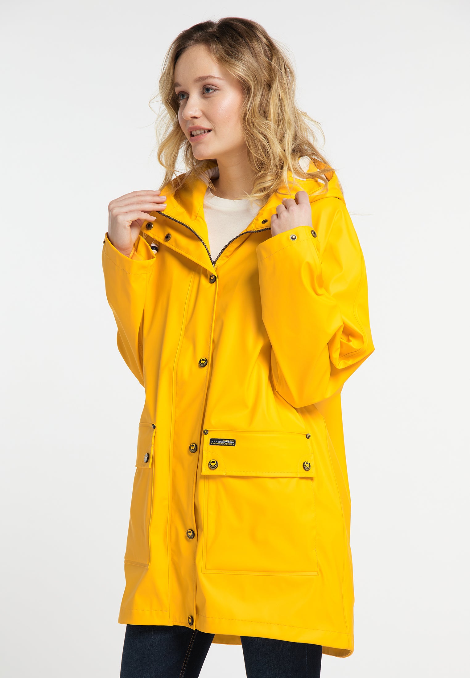 Schmuddelwedda Women's Oversized Regenjacke