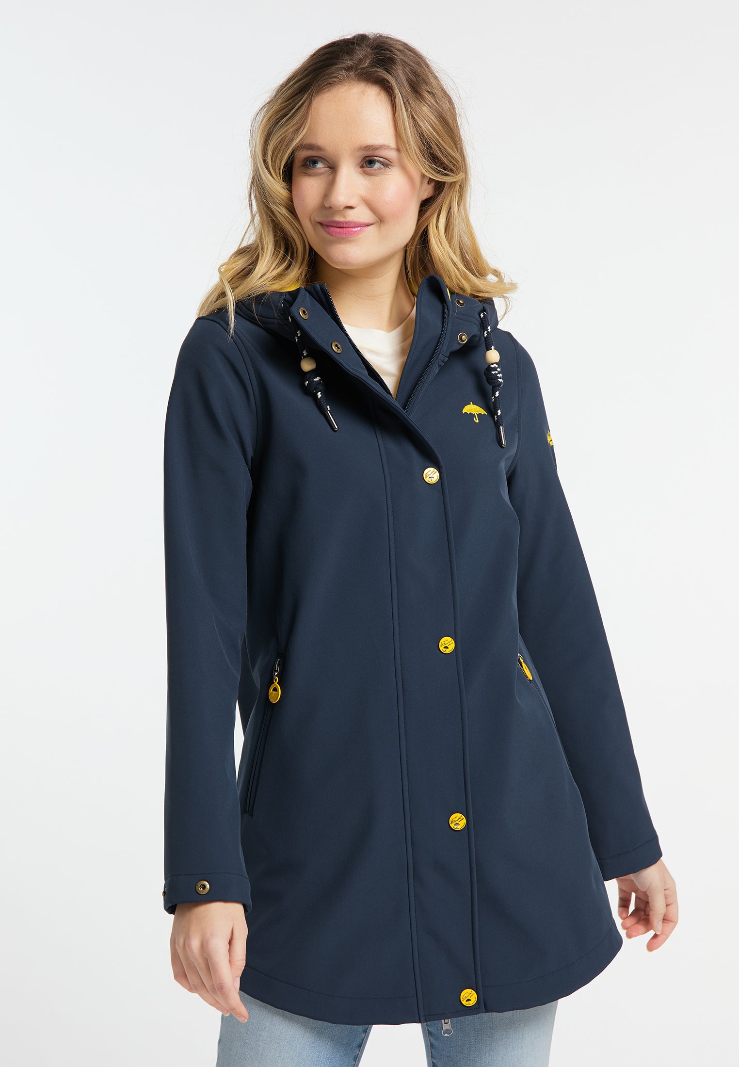 Schmuddelwedda Damen Softshell-Kurzmantel