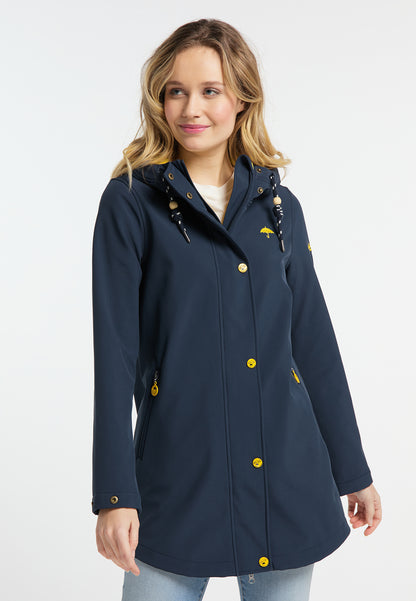 Schmuddelwedda Damen Softshell-Kurzmantel