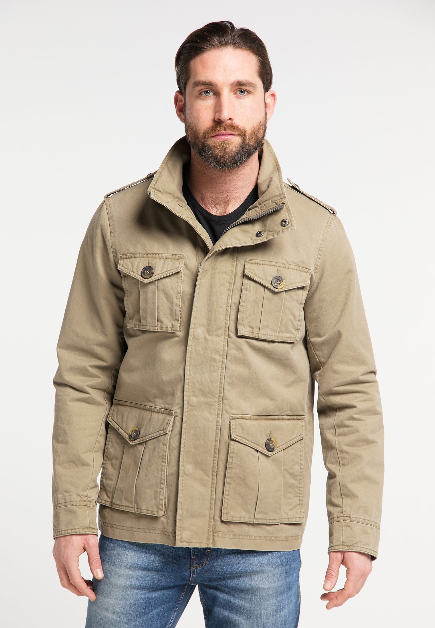 DreiMaster Vintage Herren-Feldjacke