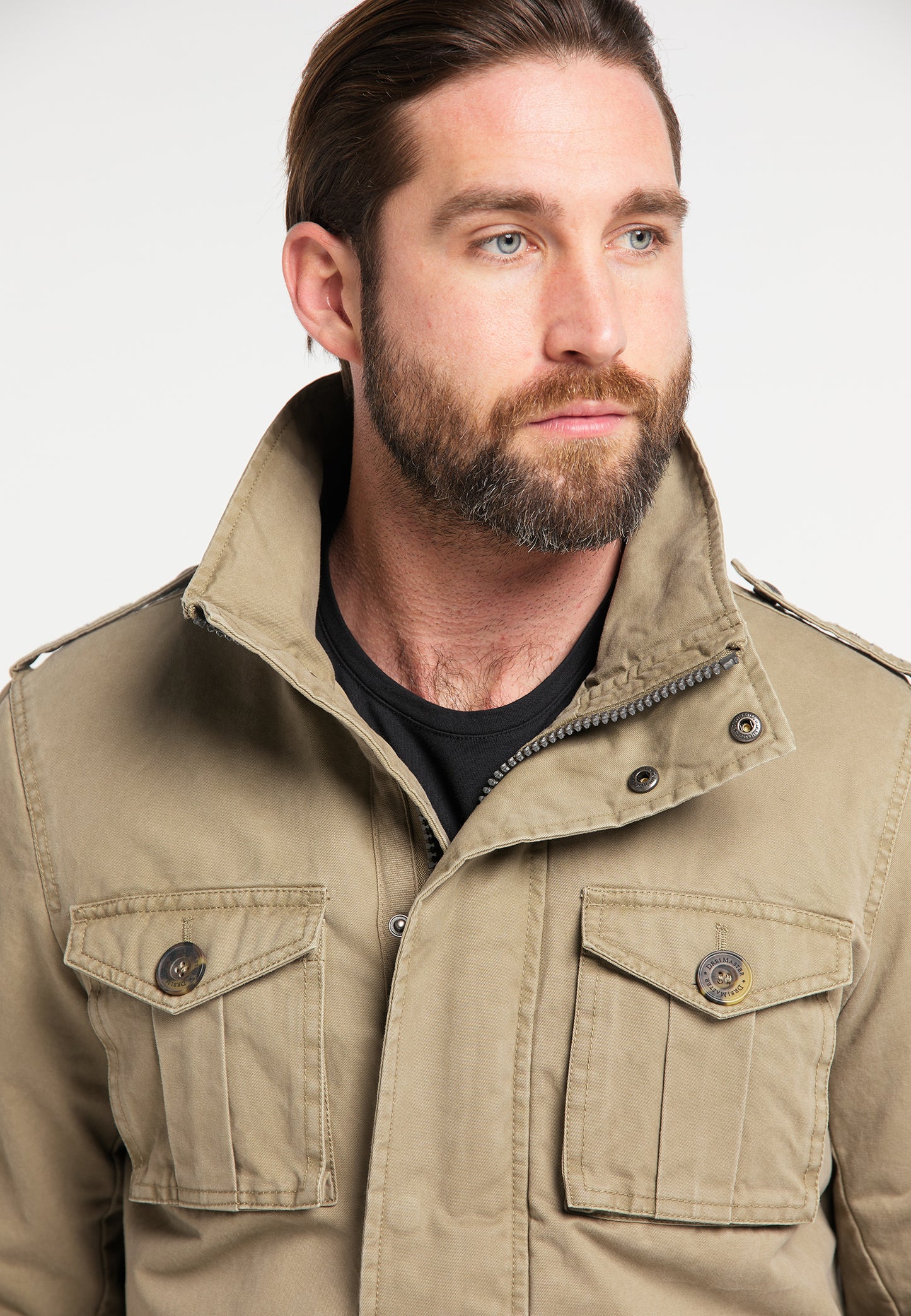 DreiMaster Vintage Herren-Feldjacke
