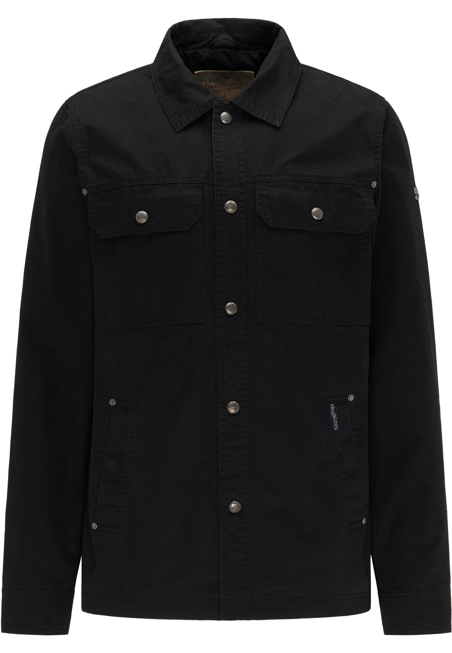 DreiMaster Vintage Herren-Hemdjacke