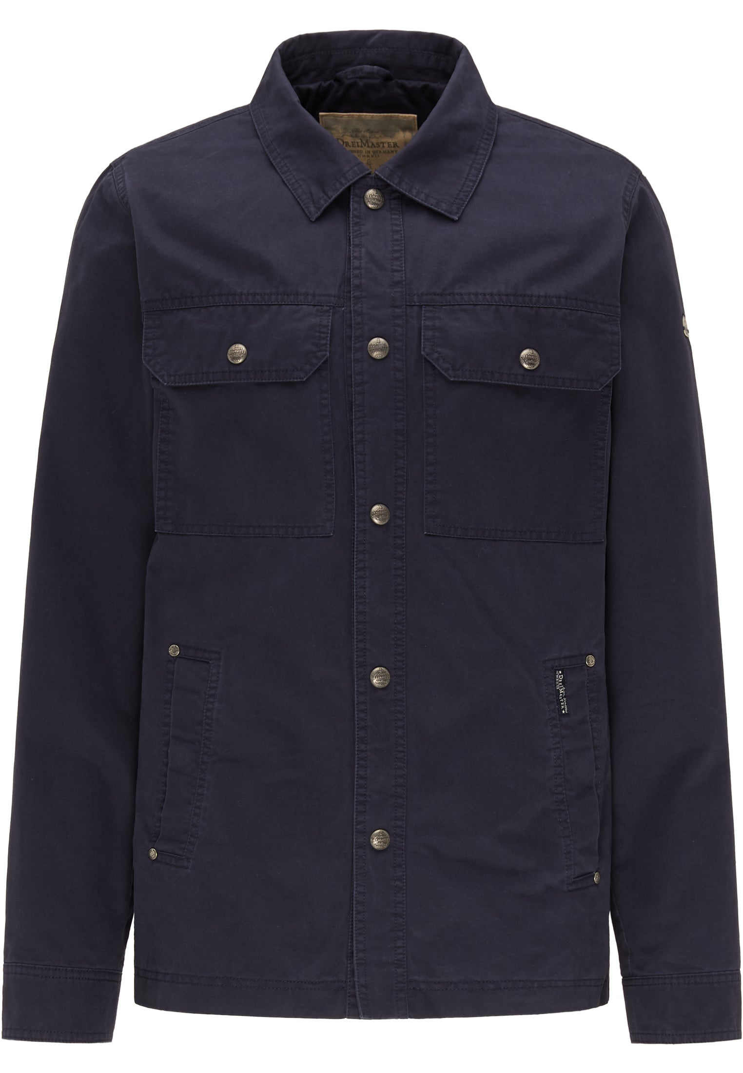 DreiMaster Vintage Herren-Hemdjacke