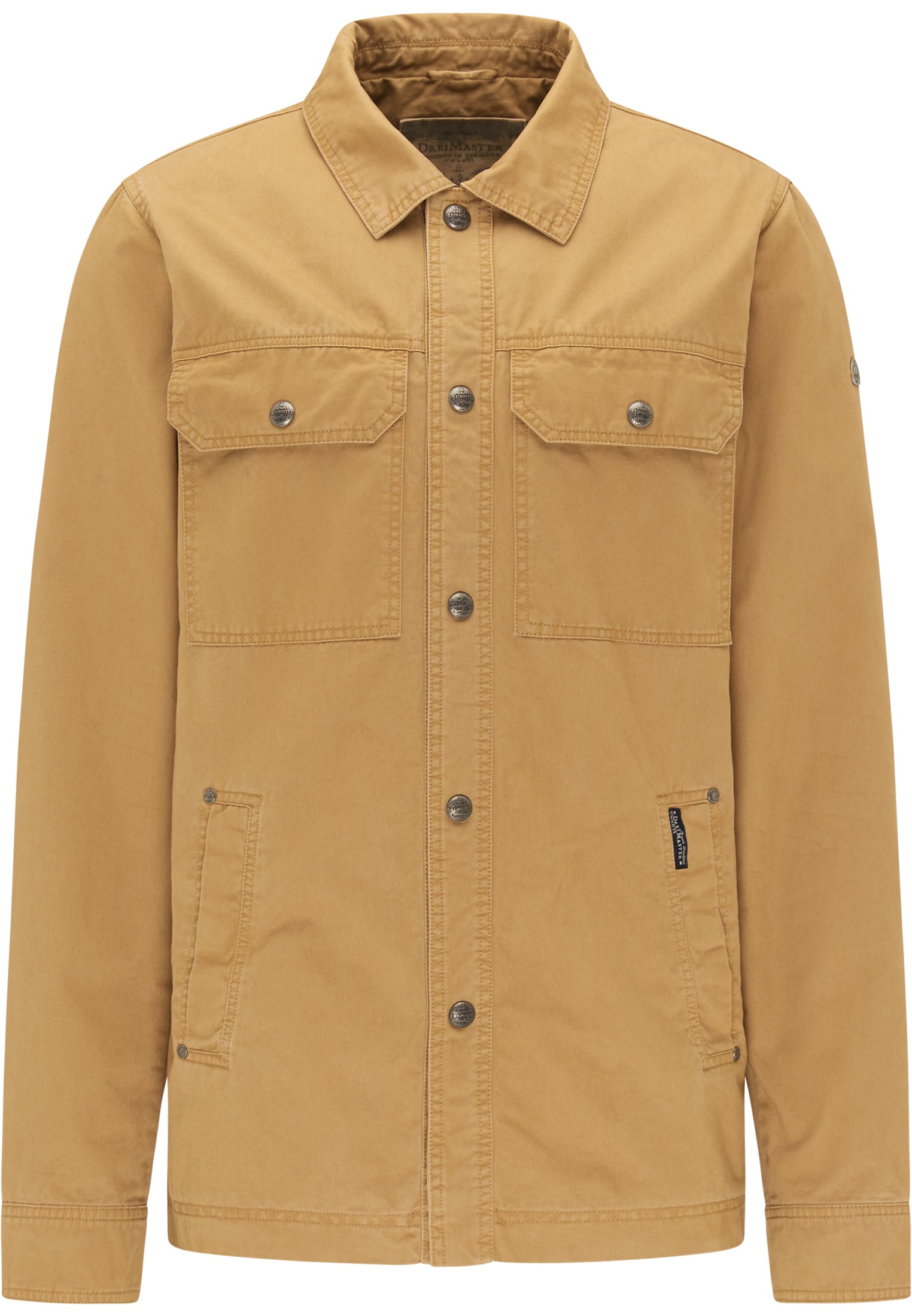 DreiMaster Vintage Herren-Hemdjacke