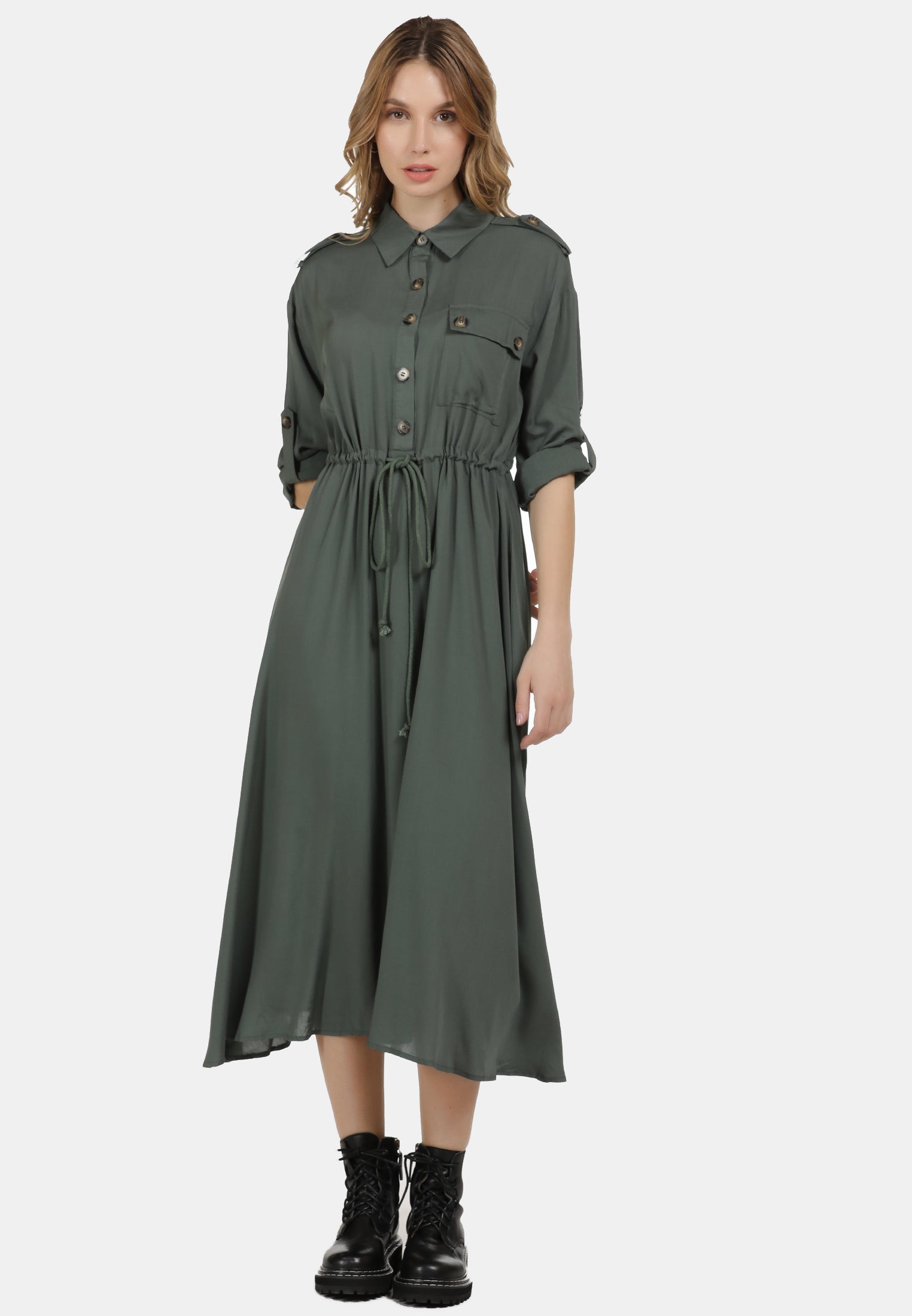 DreiMaster Vintage Women's Midi-Kleid
