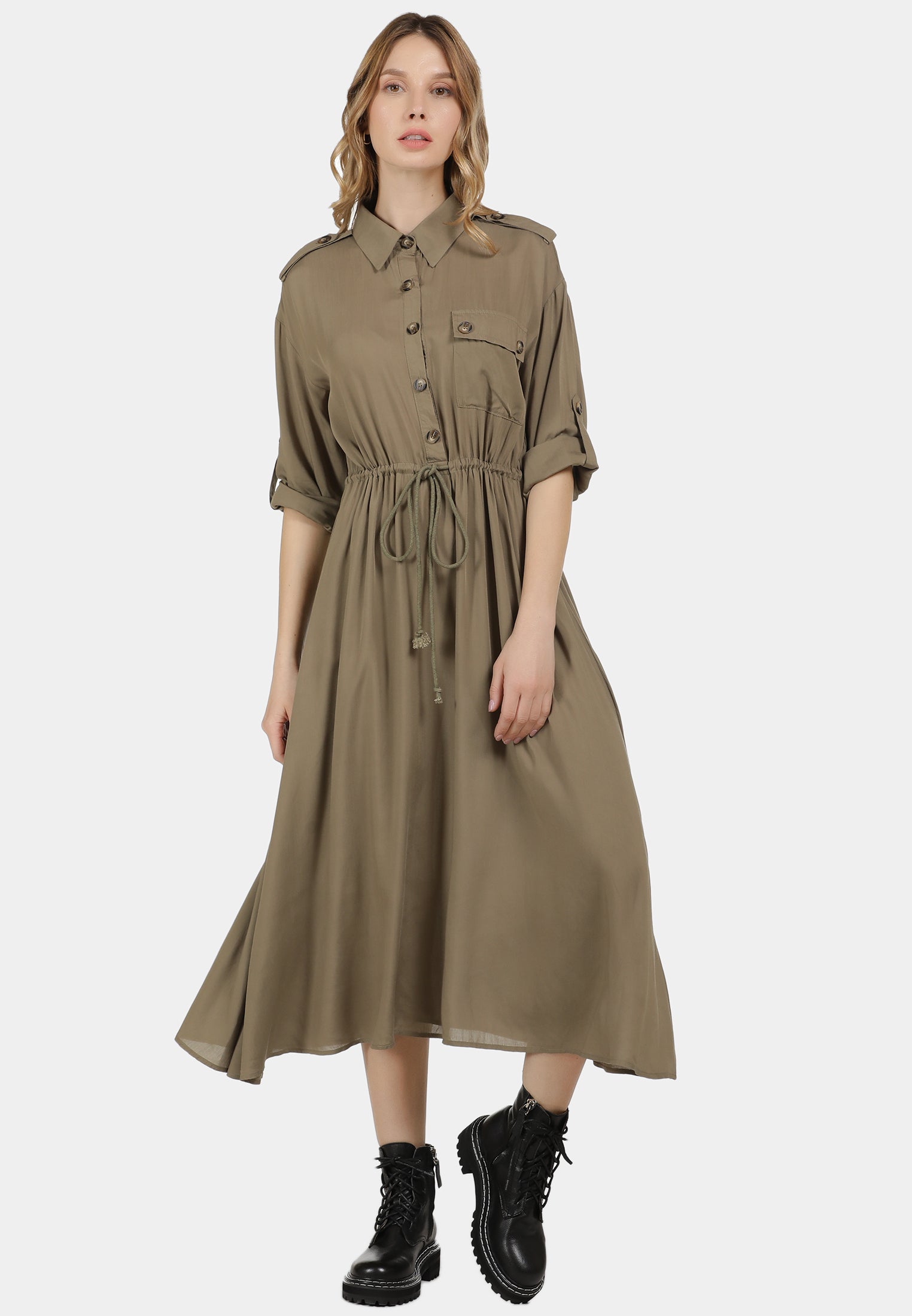 DreiMaster Vintage Women's Midi-Kleid