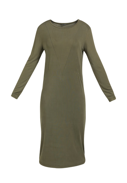 DreiMaster Vintage Damen-Midikleid