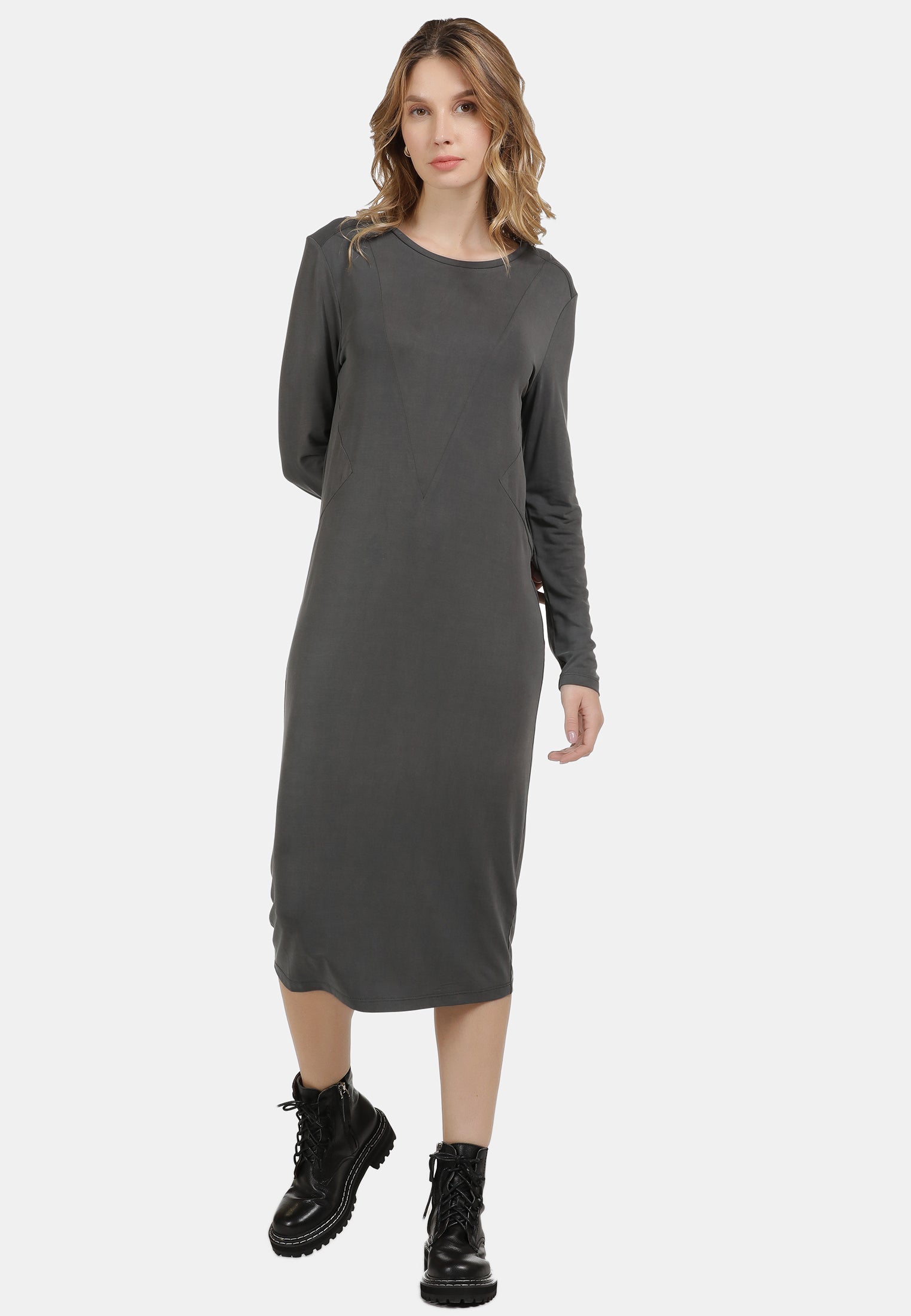 DreiMaster Vintage Damen-Midikleid