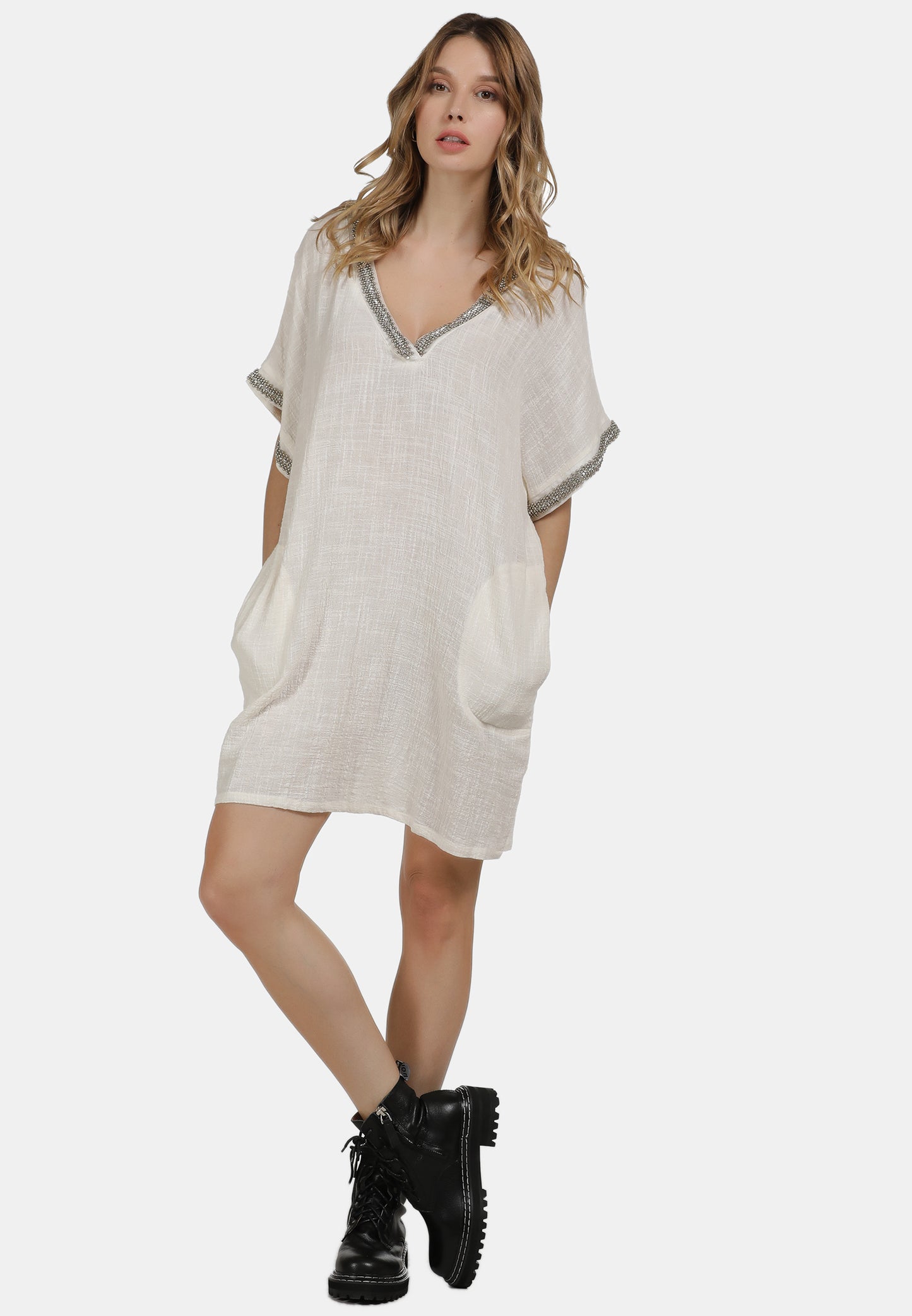 DreiMaster Vintage Damen-Shirtkleid