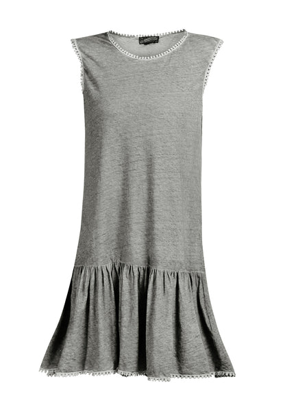 DreiMaster Vintage Women's Leinenkleid