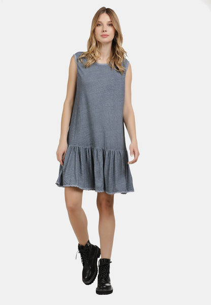 DreiMaster Vintage Women's Leinenkleid