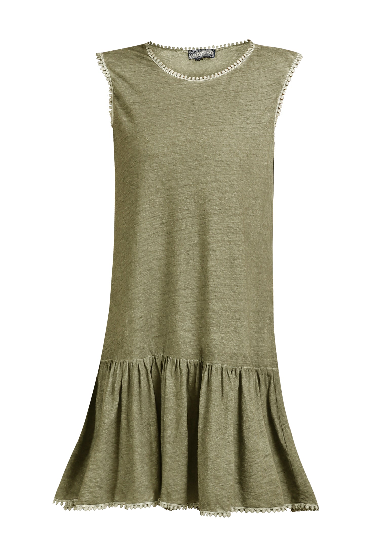 DreiMaster Vintage Women's Leinenkleid