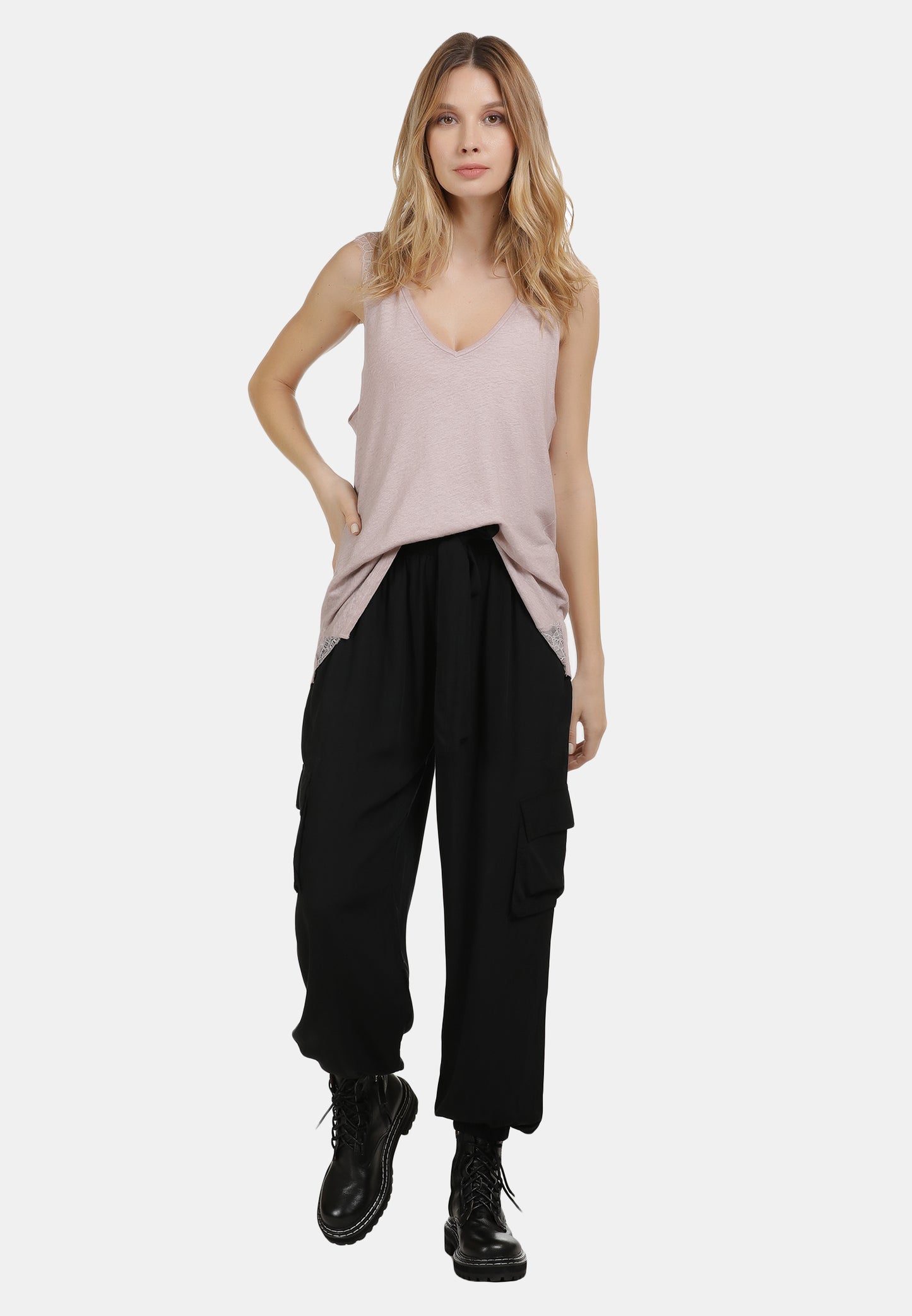 DreiMaster Vintage damski letni top