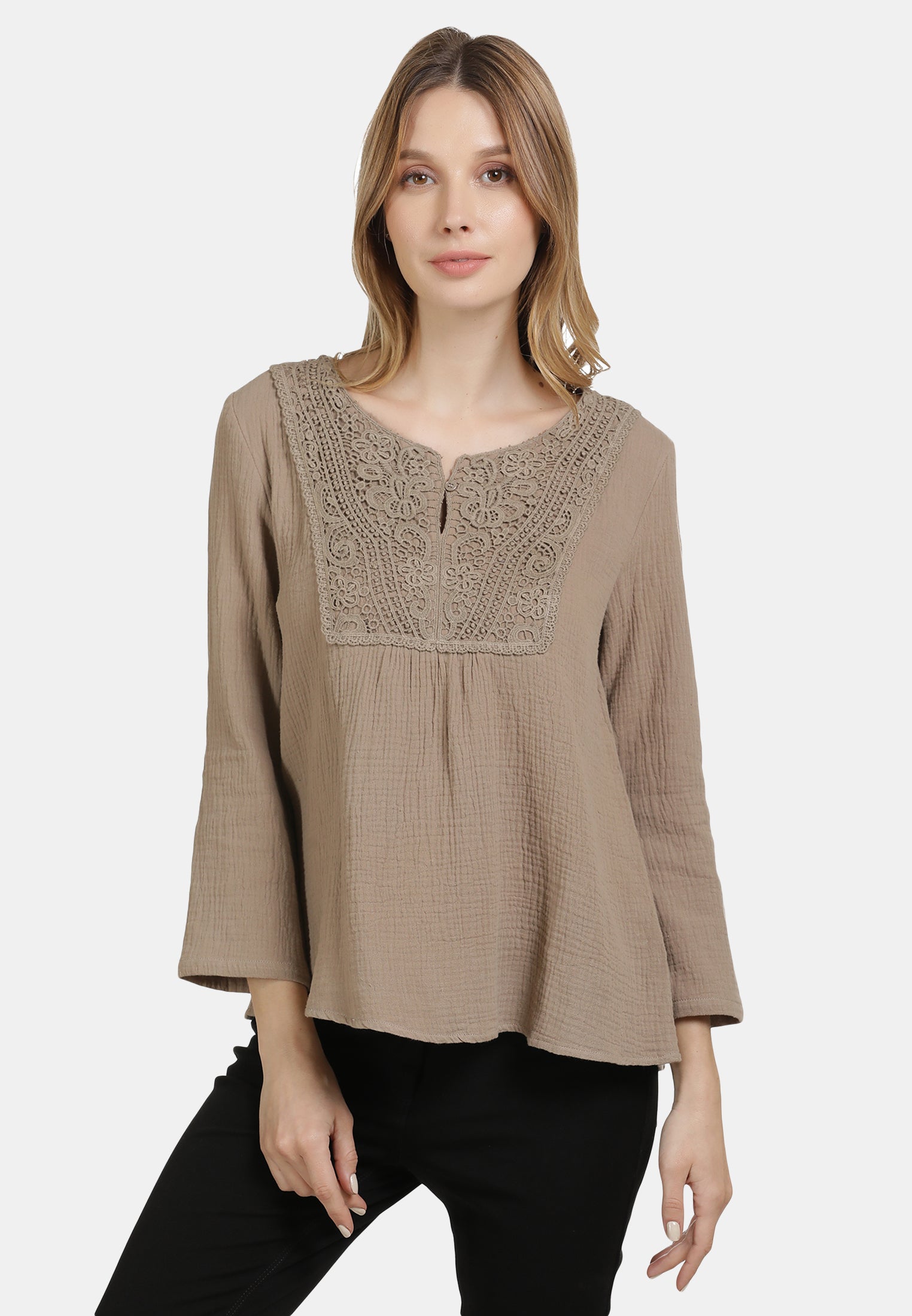 DreiMaster Vintage Damen Bluse