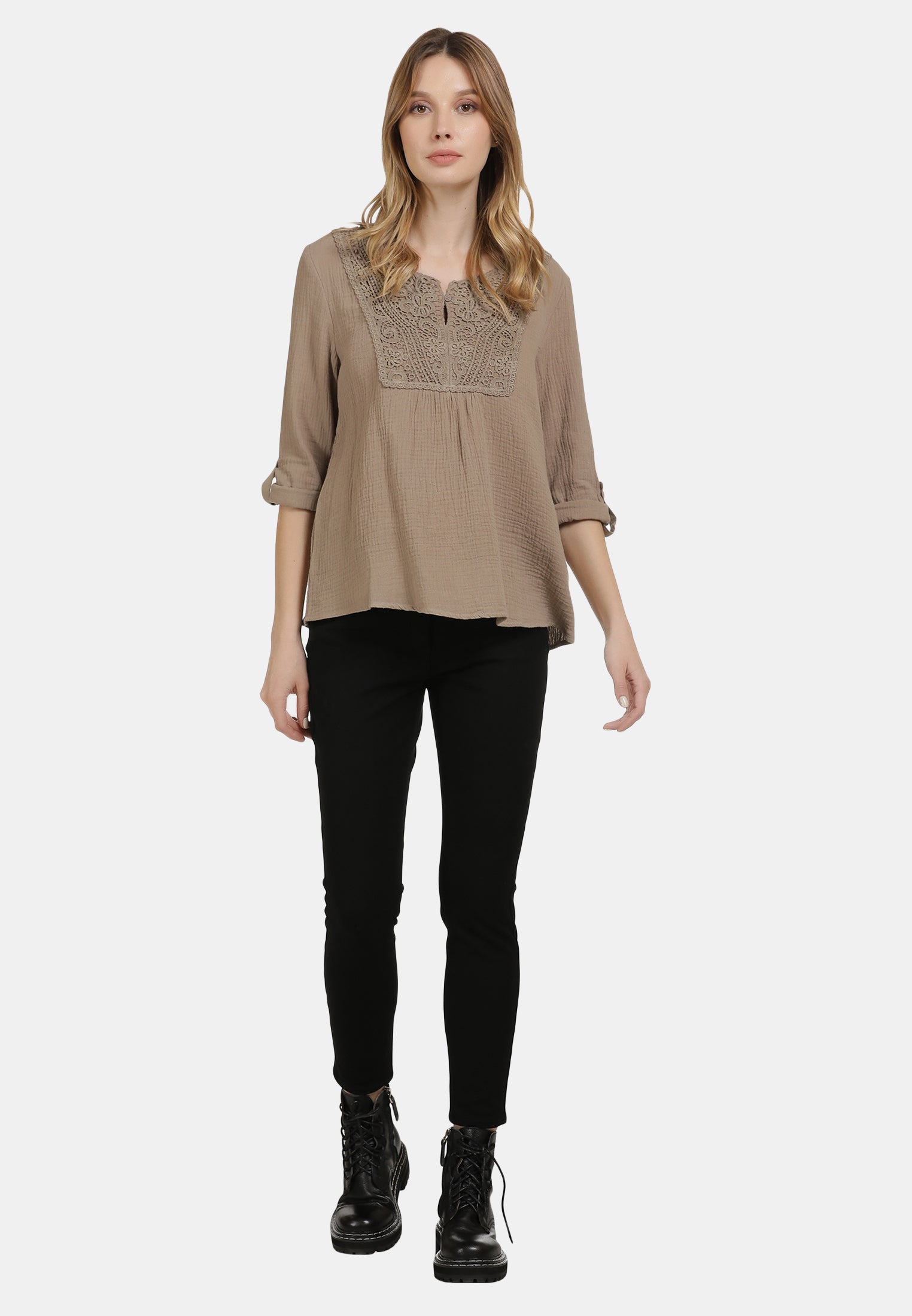 DreiMaster Vintage Damen Bluse