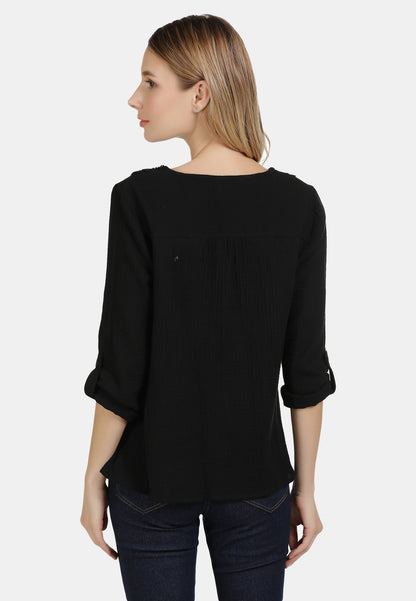 DreiMaster Vintage Damen Bluse