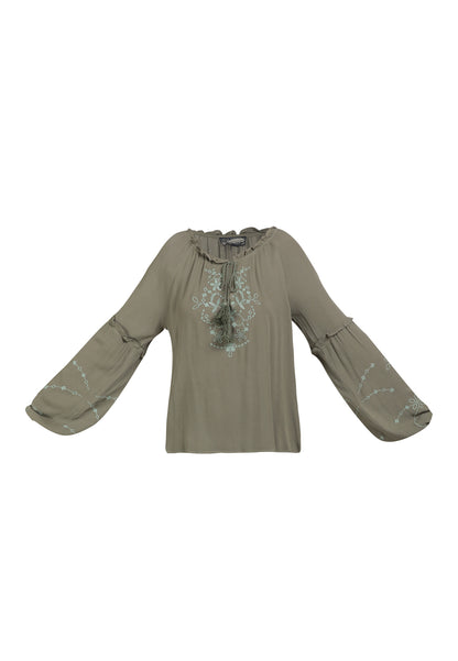 DreiMaster Vintage Women's Schlupfbluse