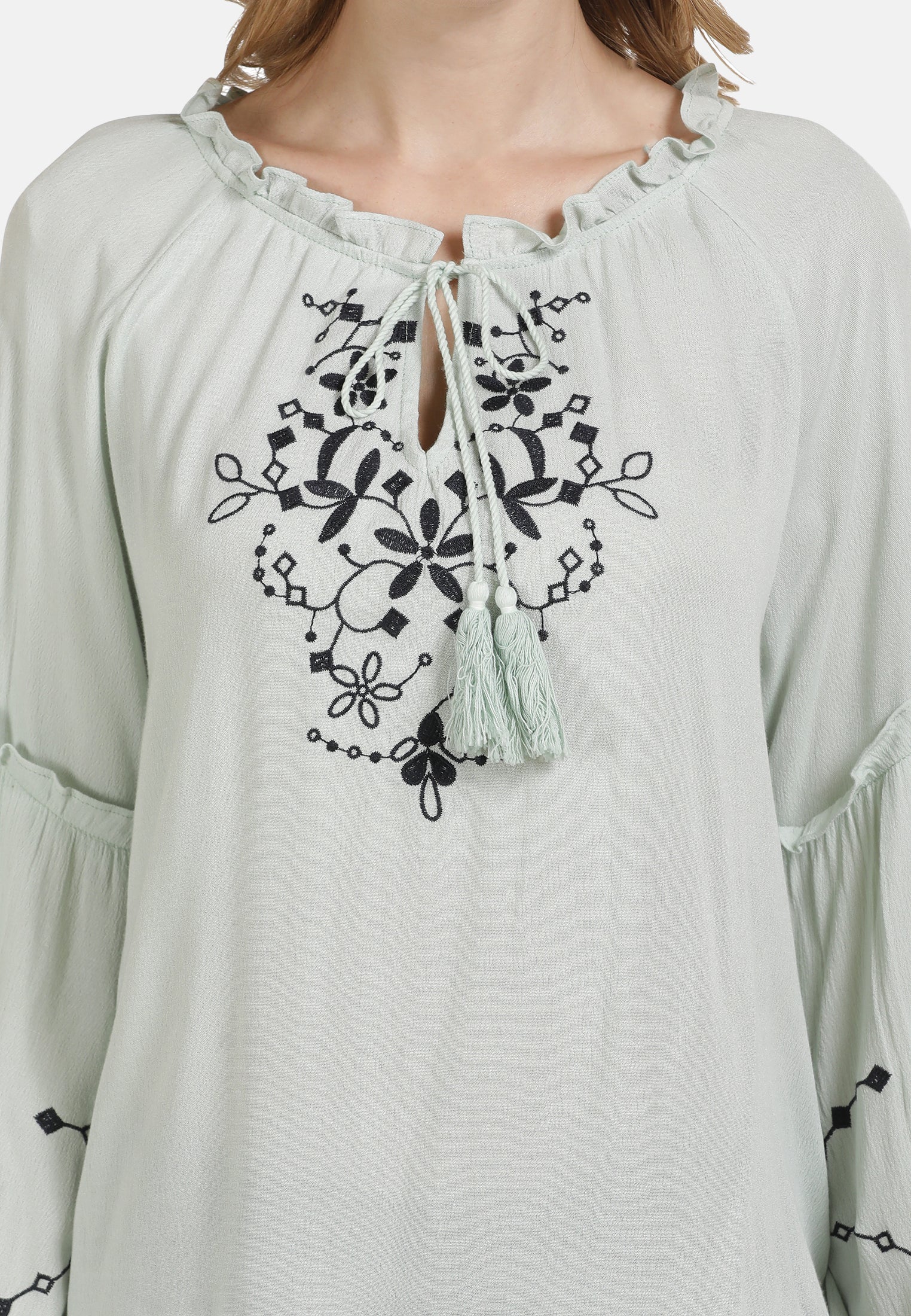 DreiMaster Vintage Women's Schlupfbluse