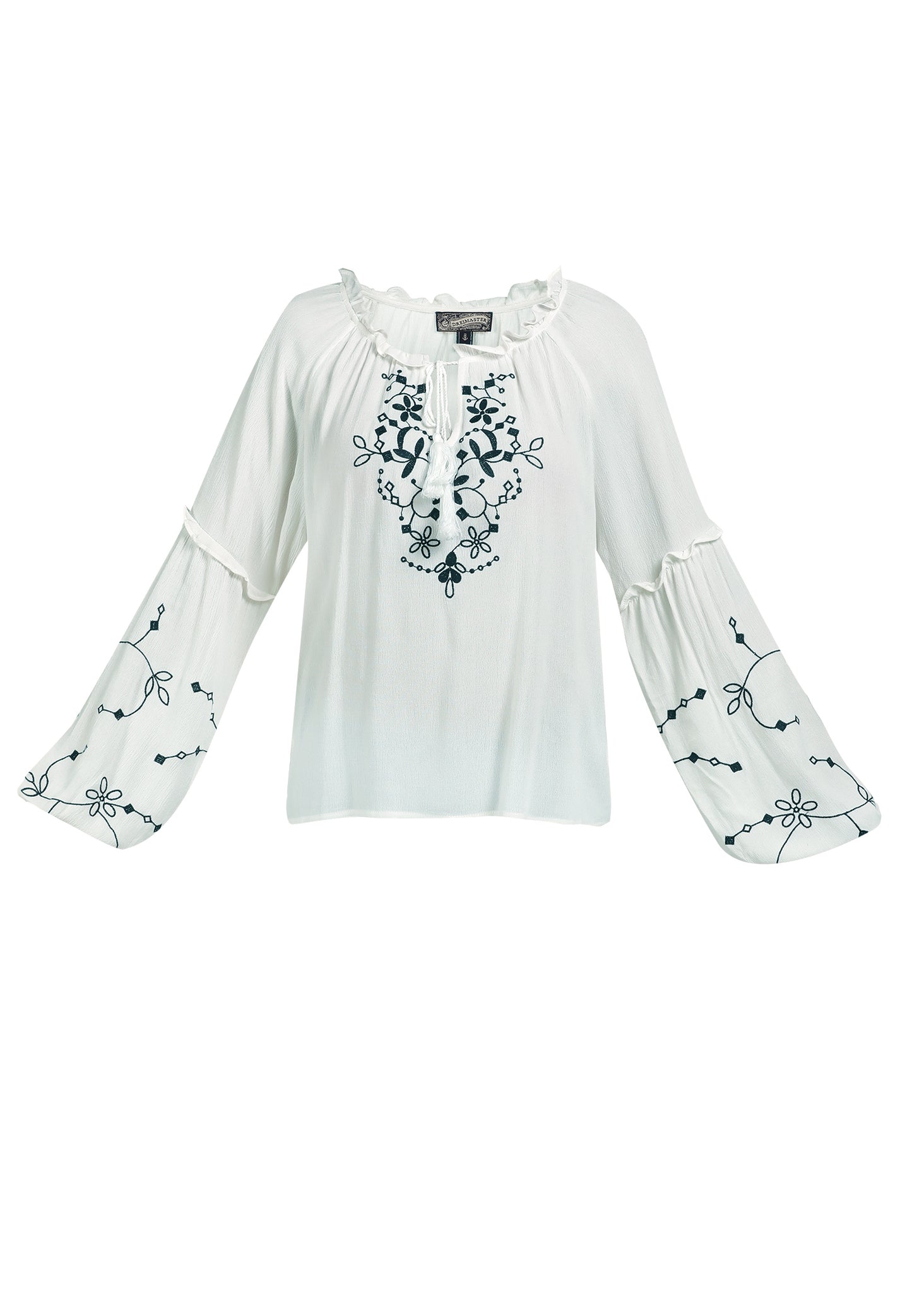 DreiMaster Vintage Women's Schlupfbluse