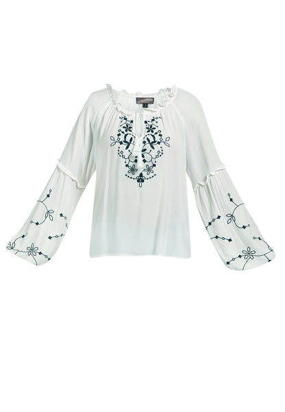DreiMaster Vintage Women's Schlupfbluse