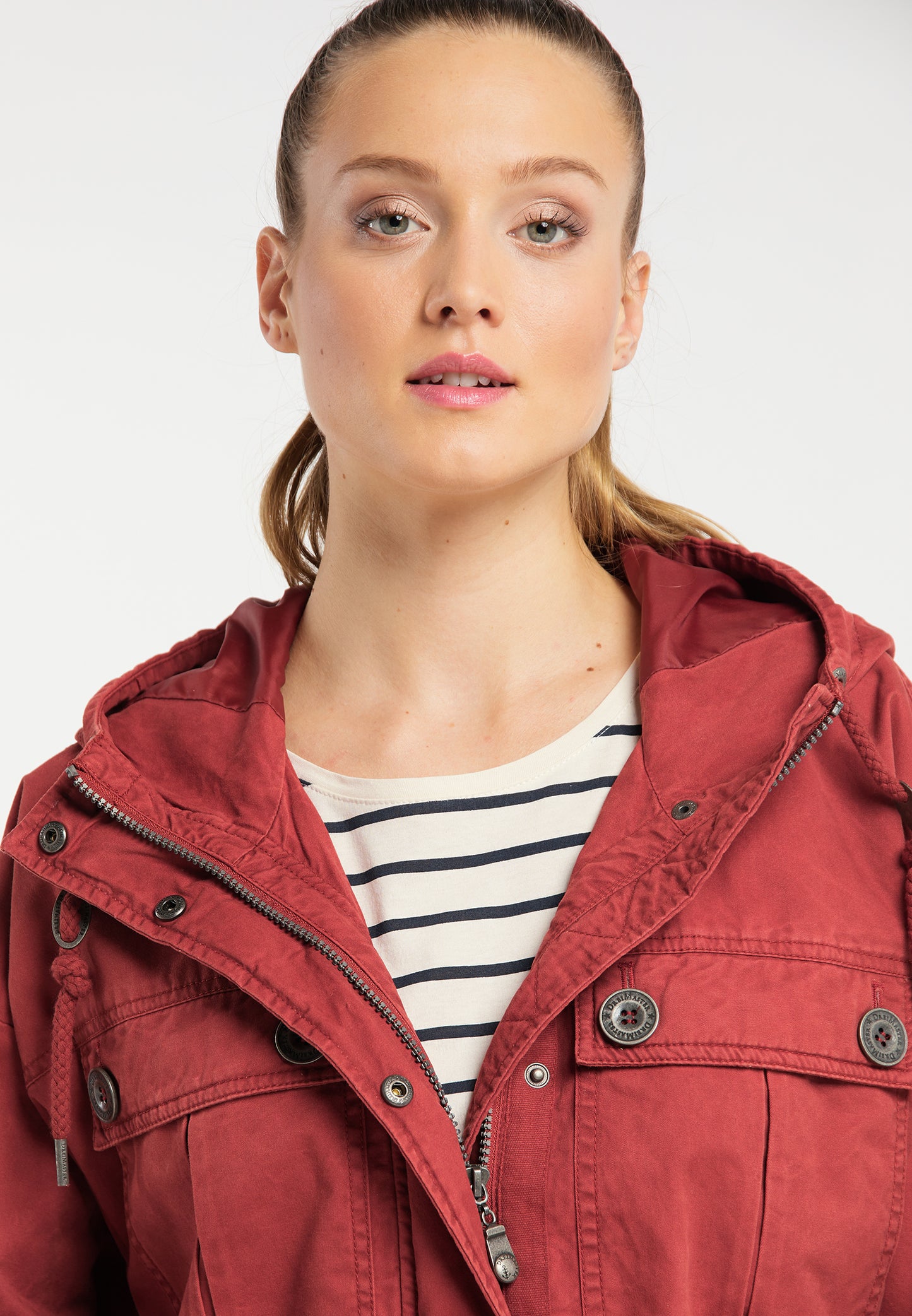 DreiMaster Vintage Women's Parka aus Baumwolle