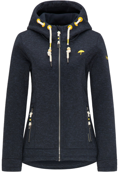Schmuddelwedda Damen-Strickfleecejacke