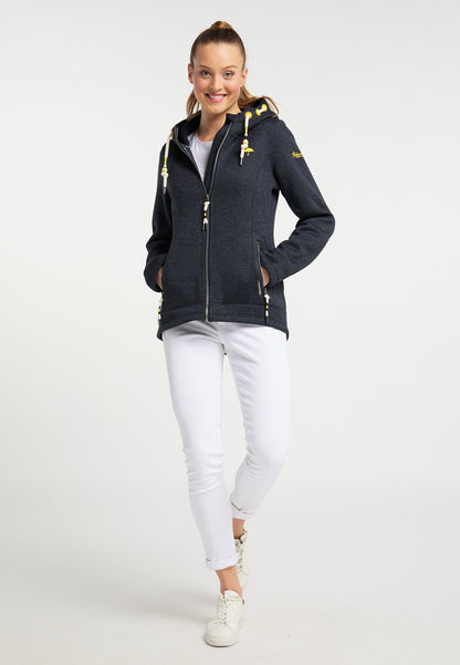 Schmuddelwedda Damen-Strickfleecejacke