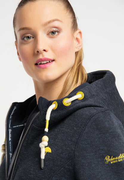 Schmuddelwedda Damen-Strickfleecejacke