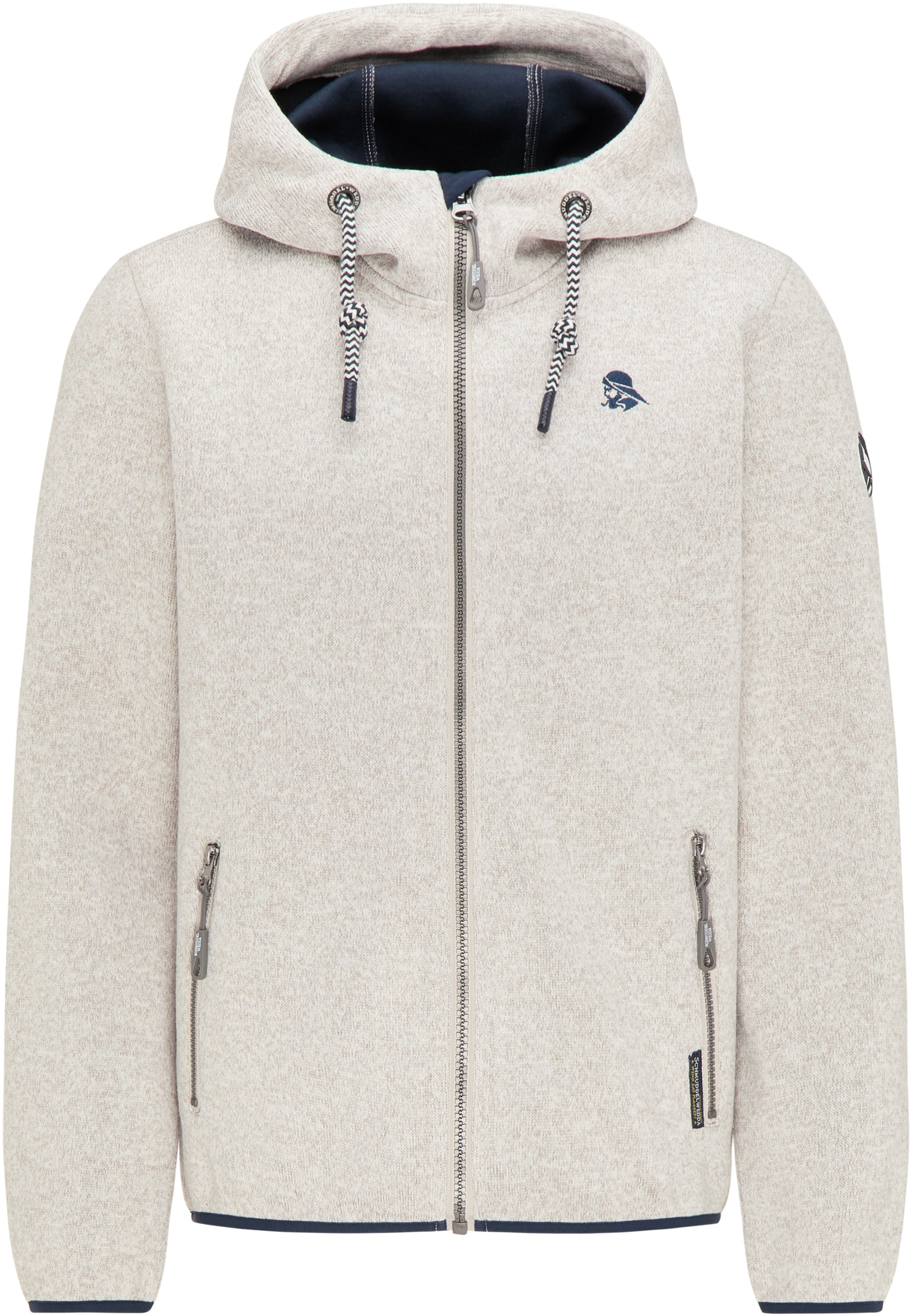 Schmuddelwedda Men's Strickfleecejacke