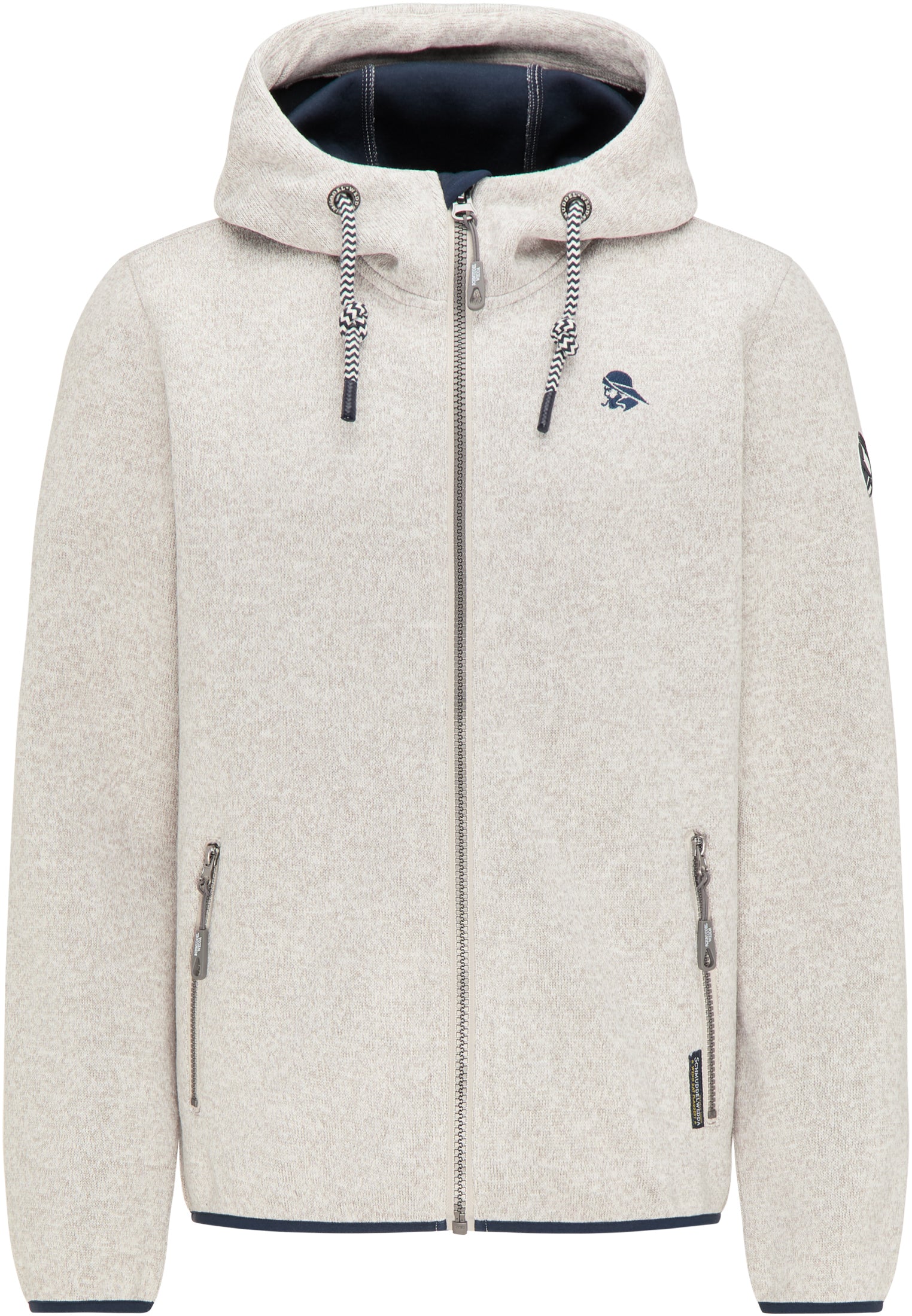 Schmuddelwedda Men's Strickfleecejacke