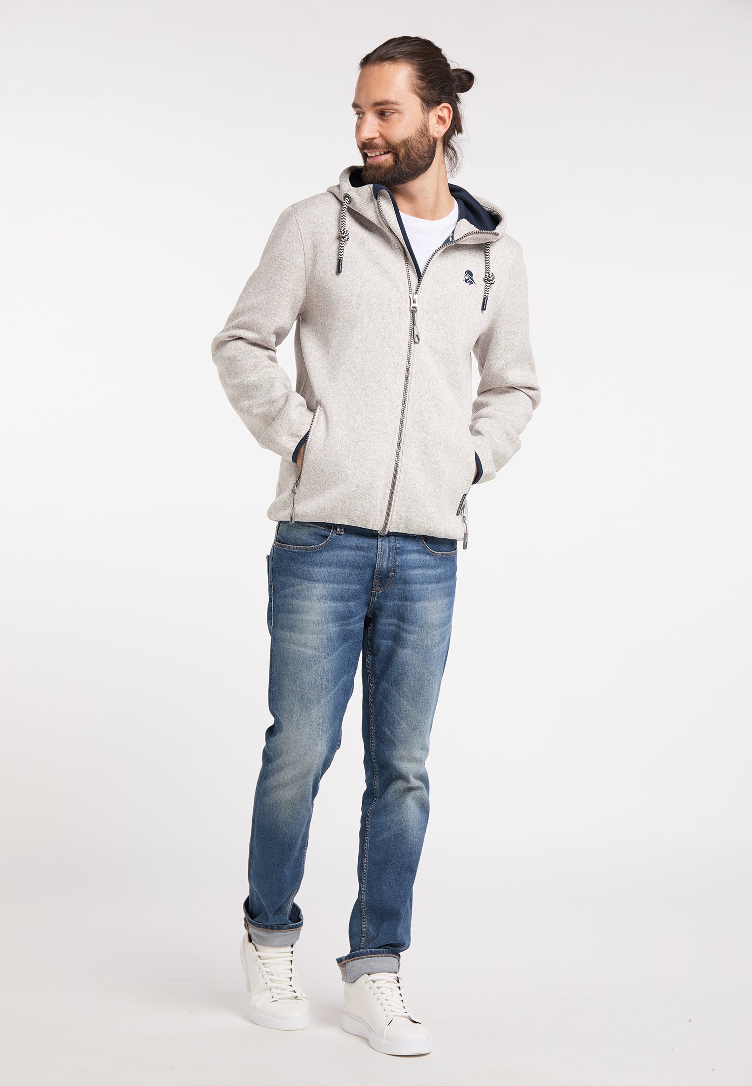 Schmuddelwedda Men's Strickfleecejacke