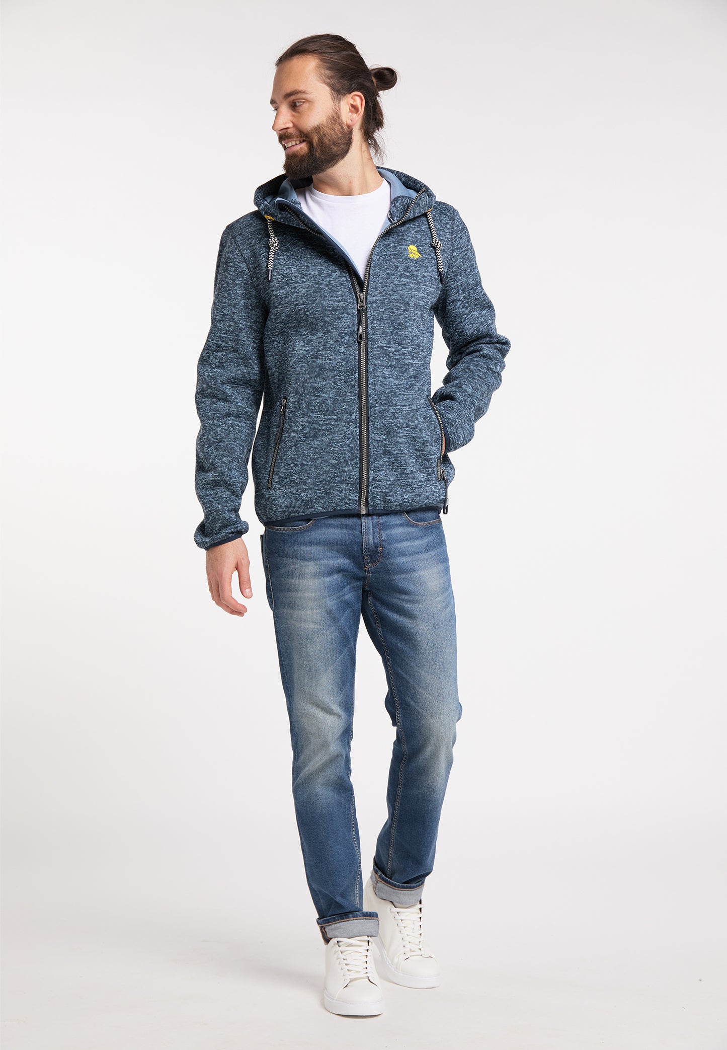 Schmuddelwedda Men's Strickfleecejacke