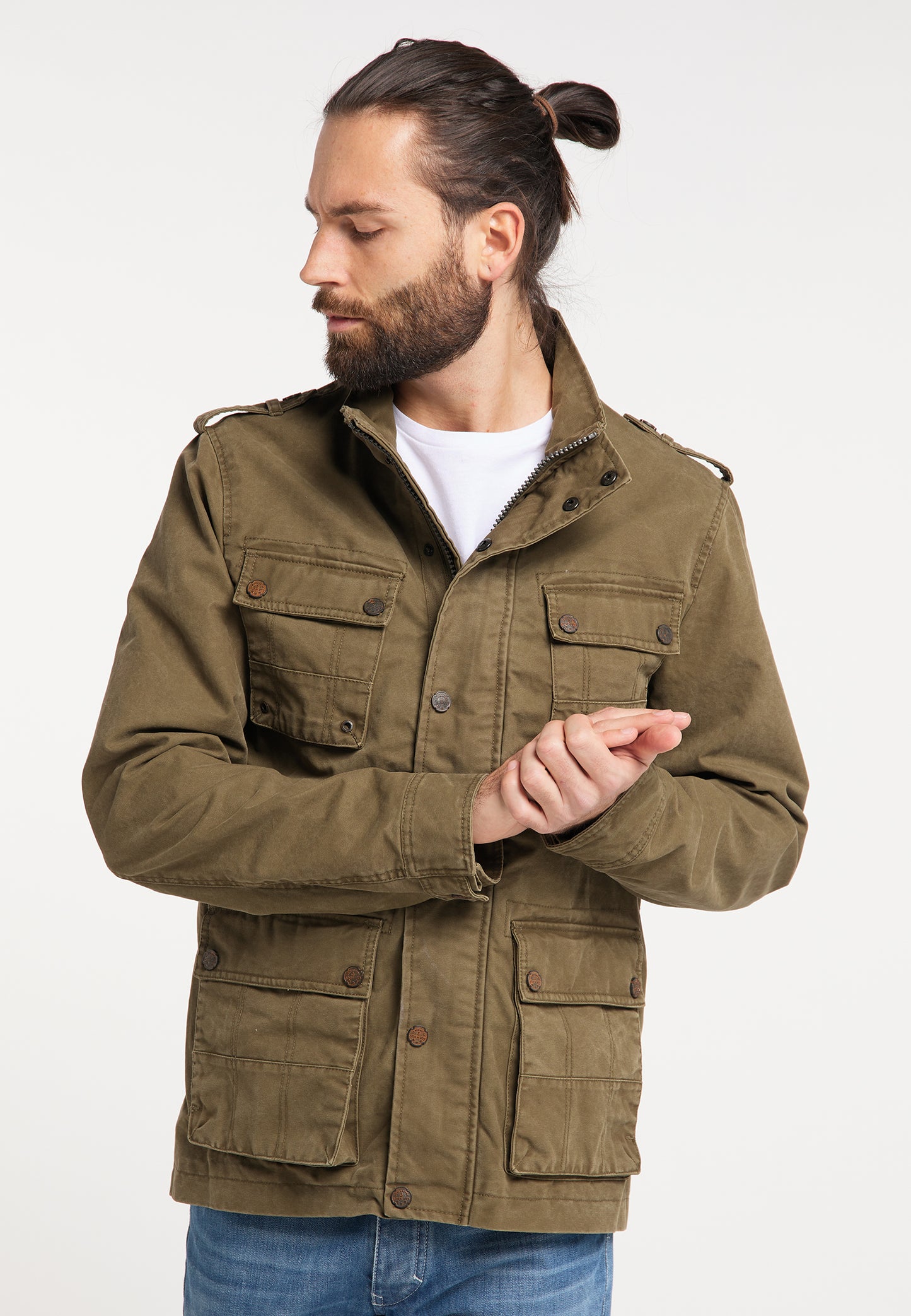 DreiMaster Vintage Herren-Feldjacke
