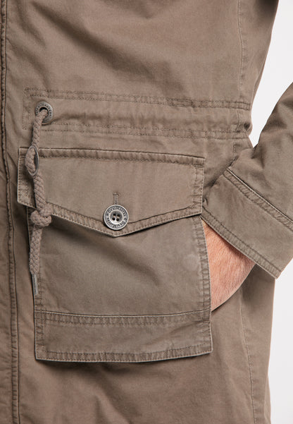 DreiMaster Vintage Herren-Baumwollparka