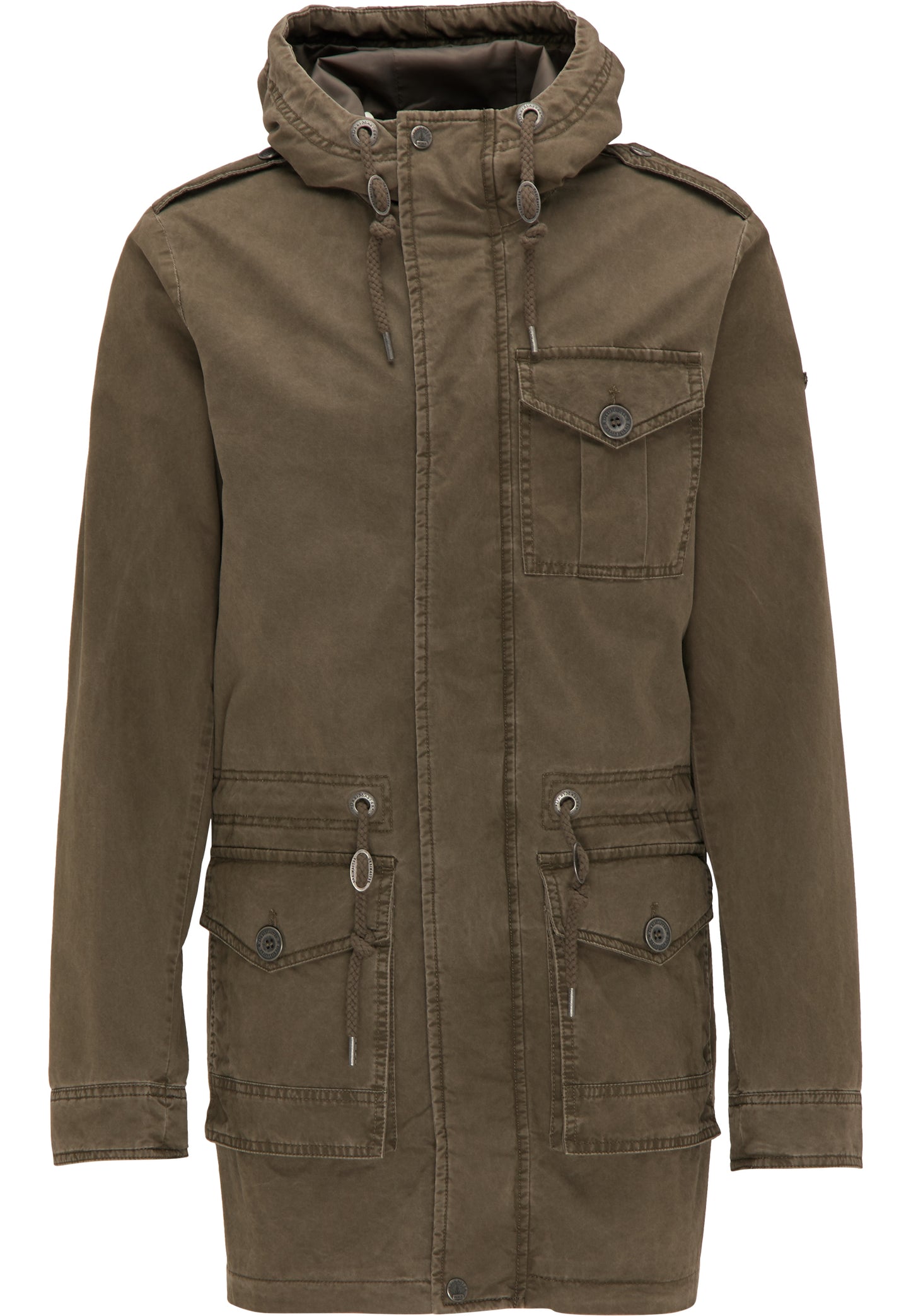 DreiMaster Vintage Herren-Baumwollparka